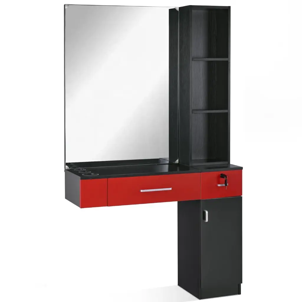 [CION093698] Estación con Espejo Job Red