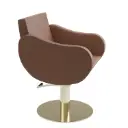 Silla de Corte Dina Marron Dorado 