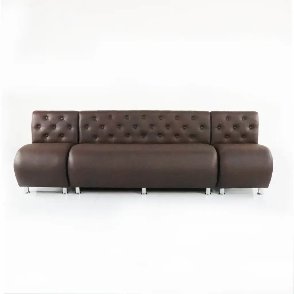 [SAUXILIAR12] Sillón de Espera Kursh Marrón
