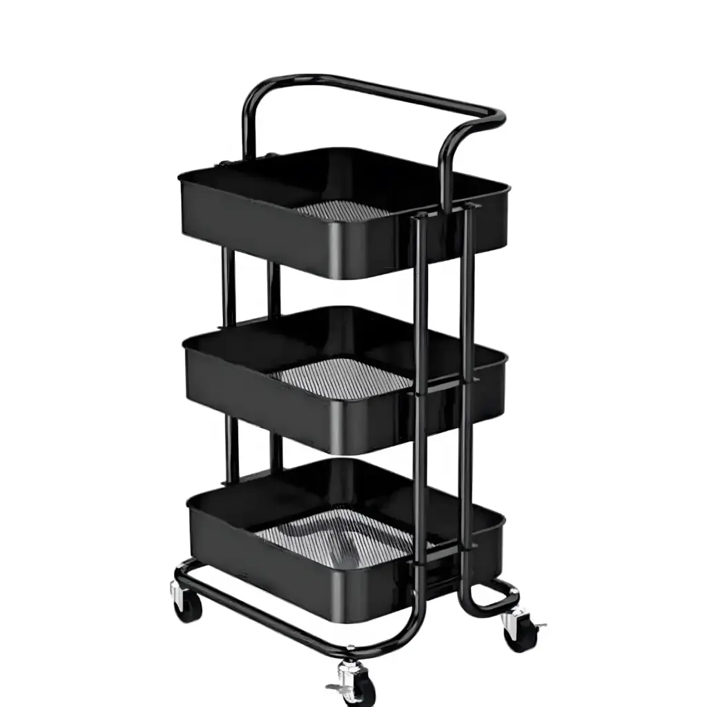 [AUXI303546] Carrito Auxiliar Brend Black