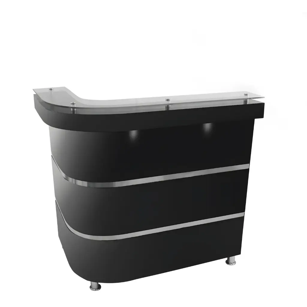 [TERR07365] Counter Recepcion Gram Black