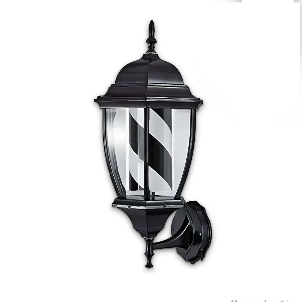 [BARBER02365] Pole Barber Daris Black