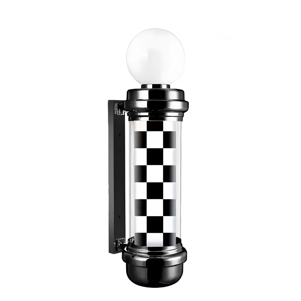 Pole Barber Cuadri Black