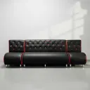 Sillón de Espera Shester Red