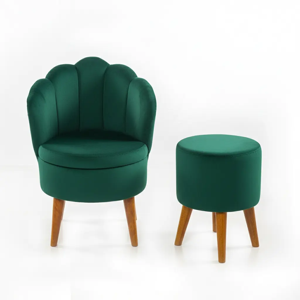 Silla Pack Abanico Meri Verde