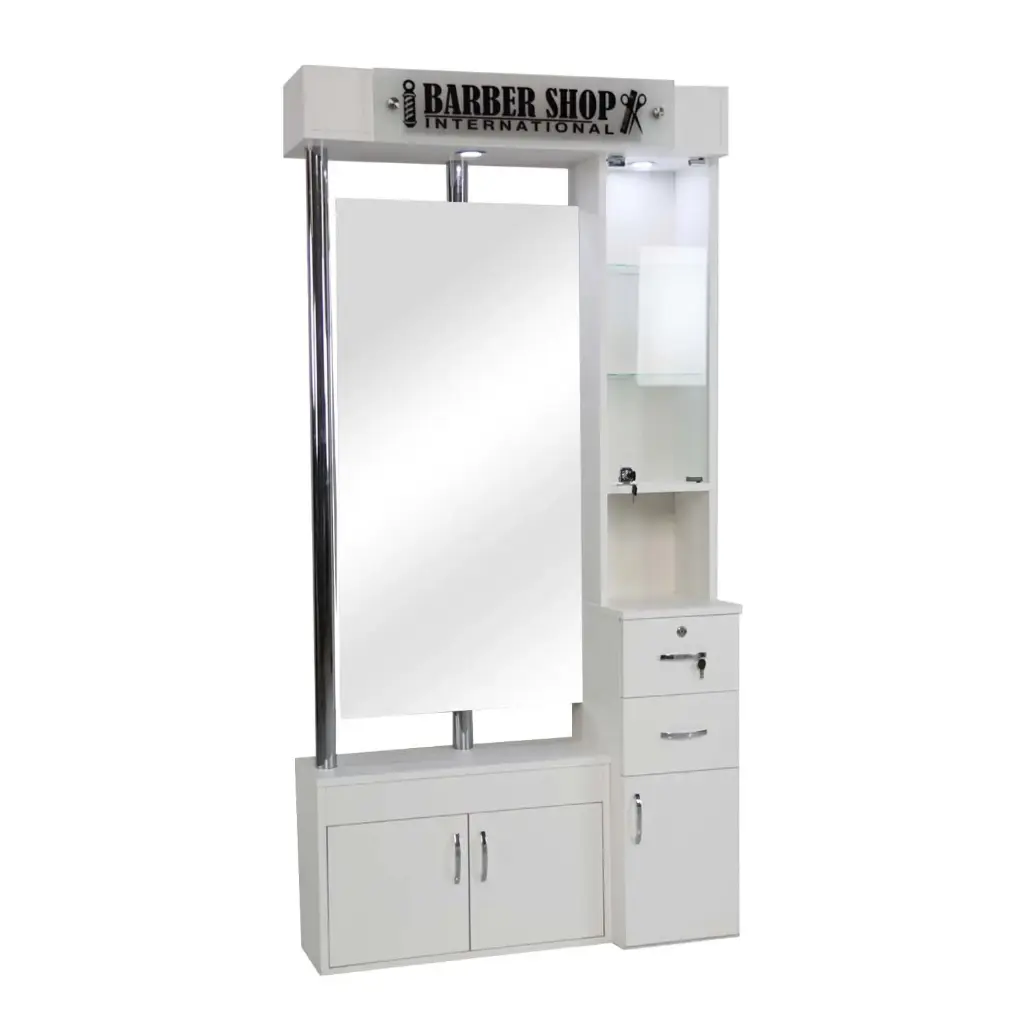 Estación con Espejo Espon Blanco