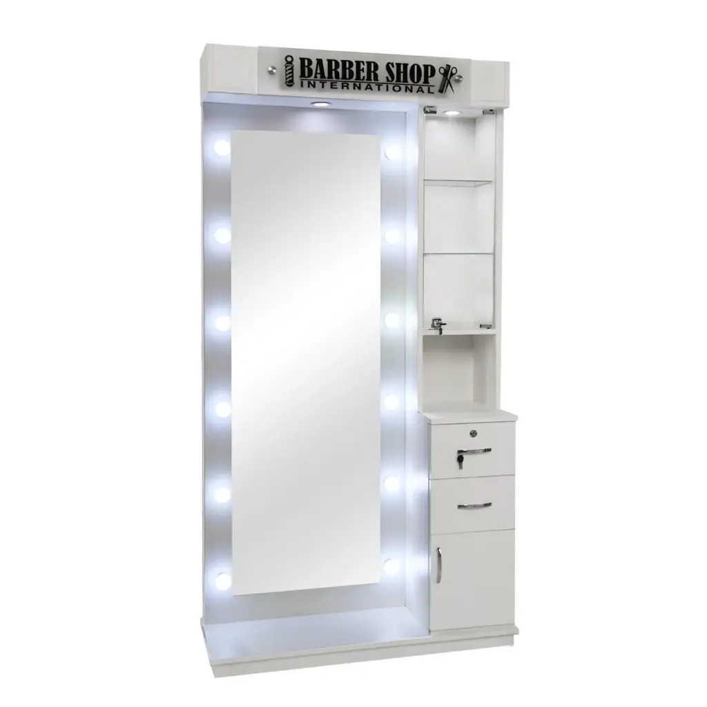 [CION21452] Estación con Espejo Led Tamia Whait