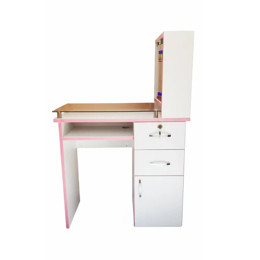 [SILLA56987] Mesa Manicure Jimia Rosa