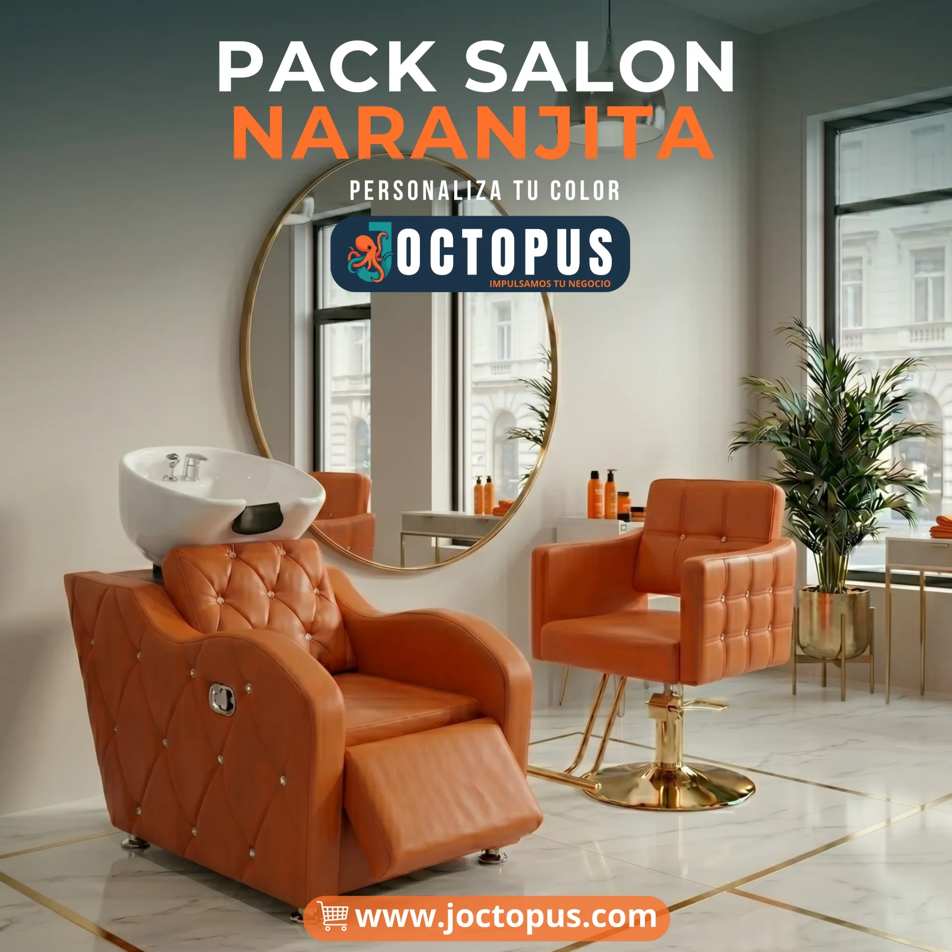 [PACK3659] Pack Salon Naranjita