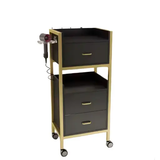 [AUXI45365] Carrito Auxiliar Dindo Black