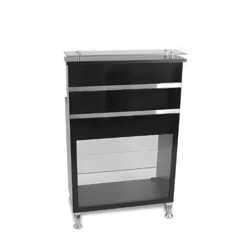 [TERR01365] Counter Recepción Kila Black