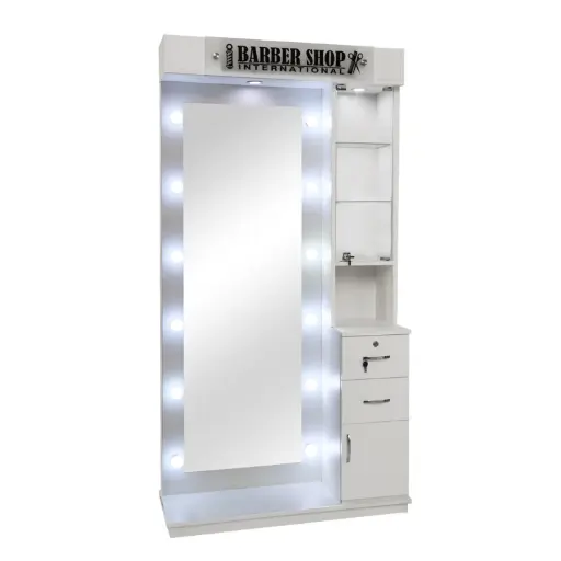 [CION21452] Estación con Espejo Led Tamia Whait