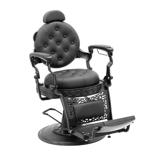 [BAR317896] Sillón Barbero Tiberio Black
