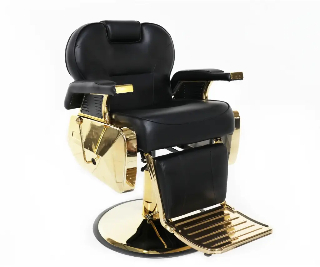 [HARLEY235] Sillón Barbero Harley Golden